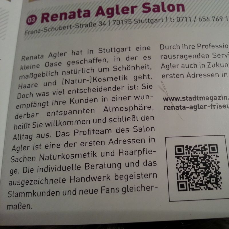  - Renata Agler salon - Stuttgart- Bild 2
