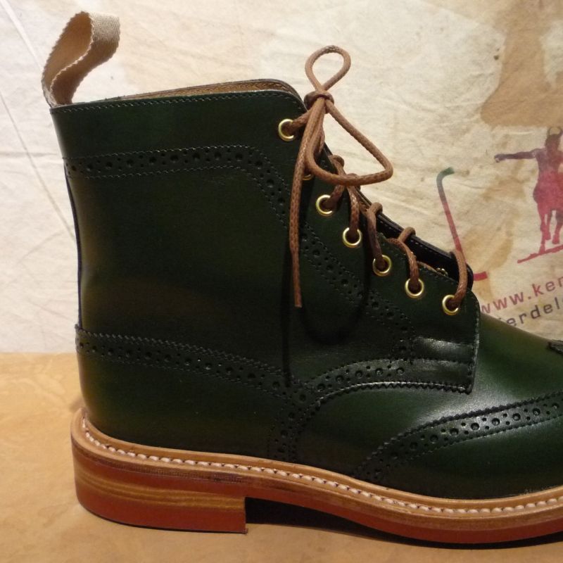 Tricker`s green stow boot for Ladies. EUR 475,- - Kentaurus Pferdelederjacken - Köln- Bild 1