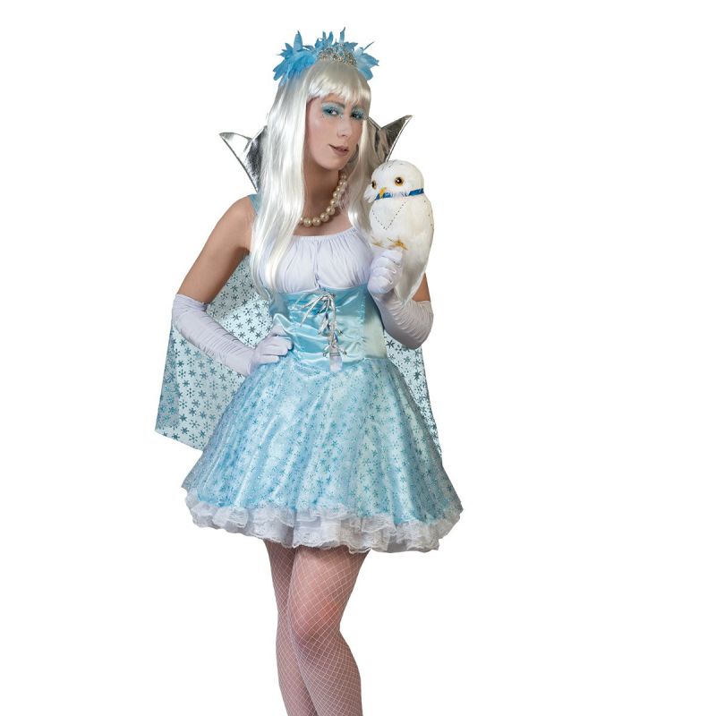 Eiskönigin Jasmina<br>
Kleid mit Cape / 100% Polyester<br>
Kostüme/Märchen & Traumwelten/Damen<br>
[, jetzt auf Pierros.de kaufen]  - Pierros Karnevalkostüme Shop - Mayen- Bild 1
