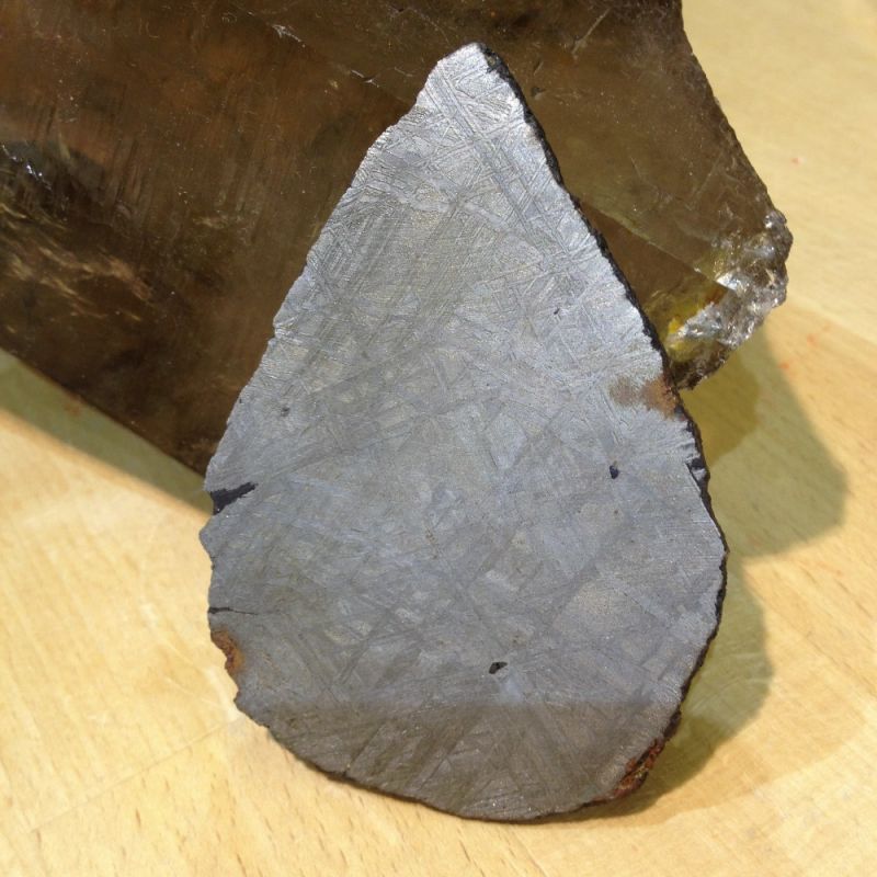 Eisenmeteorit von Muonionalusta,Schweden - Steinkreis Mineralien & Gesundheit - Stuttgart- Bild 2