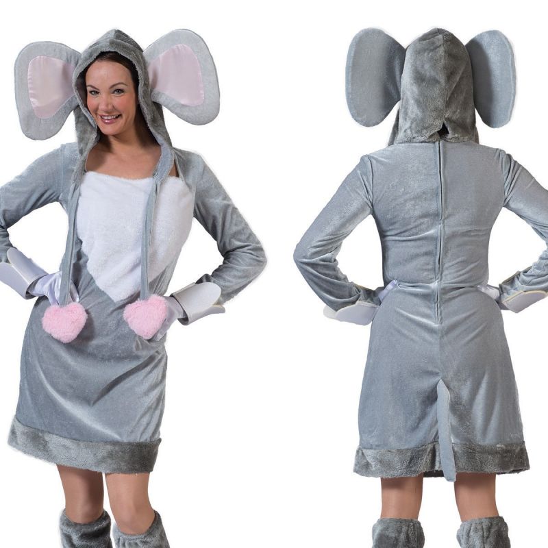 kleid-elefantendame-elif<br>
Kleid mit Beinstulpen in grau weiß
<br>
Home/Kostüme/Tierkostüme/Damen<br>
[http://www.pierros.de/produkt/kleid-elefantendame-elif, jetzt auf Pierros.de kaufen]  - Pierro's Tierkostüme - Mayen- Bild 1