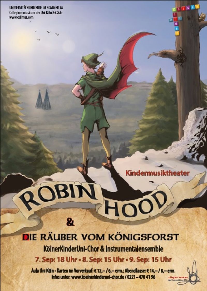 Kindermusiktheater Robin Hood und die Räuber vom Königsforst 