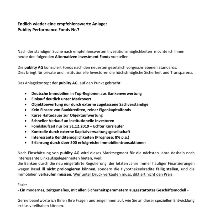 Kurzlaufzeitfonds 
Hohe Rendite, attraktive Rendite
buy low sell high - SW Vermögensberatung Schütz & Winkler GmbH - Bottrop- Bild 1