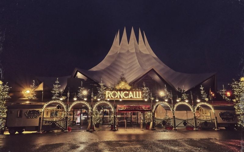Der Roncalli Weihnachtscircus von Außen - (c) Kai Heimberg