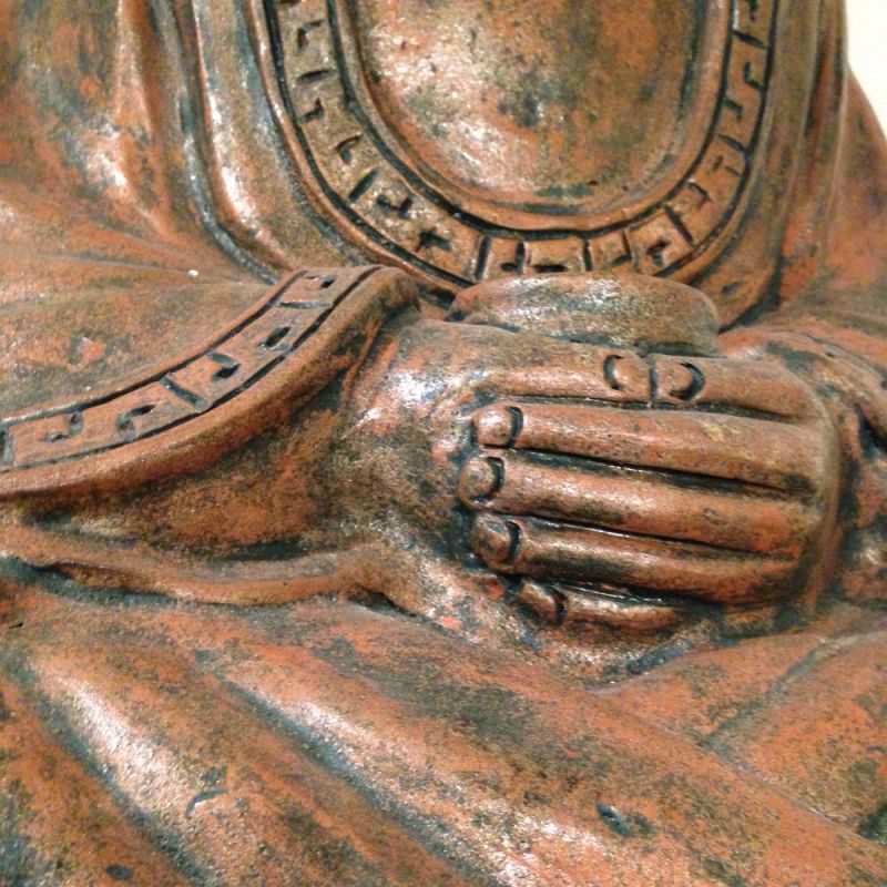 Buddha aus Terracotta - Living asia Wohnimpressionen aus Fernost - Ulm- Bild 2