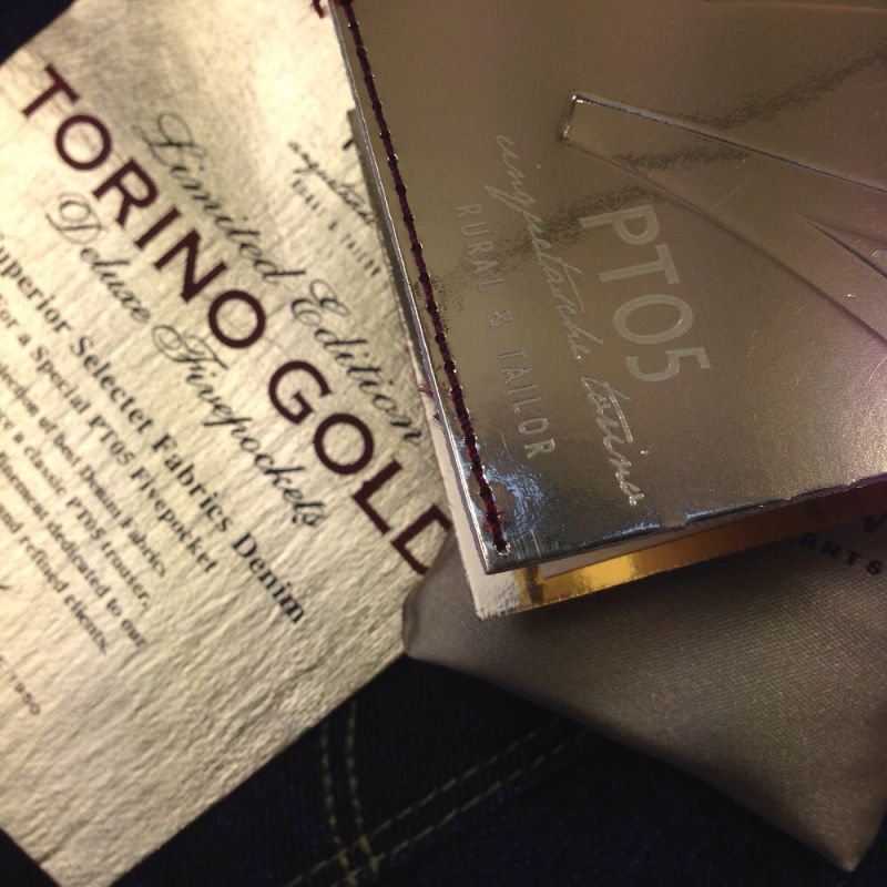 Nur bei EDWARD COPPER in Reutlingen: PT05 Torino Gold Selvage Jeans , Limited Edition. Weltweit gibts nur 1000 Stück. Wir haben die Nummern 0195, 0212, 0213, 0238 und 0066! - Edward Copper - Reutlingen- Bild 4