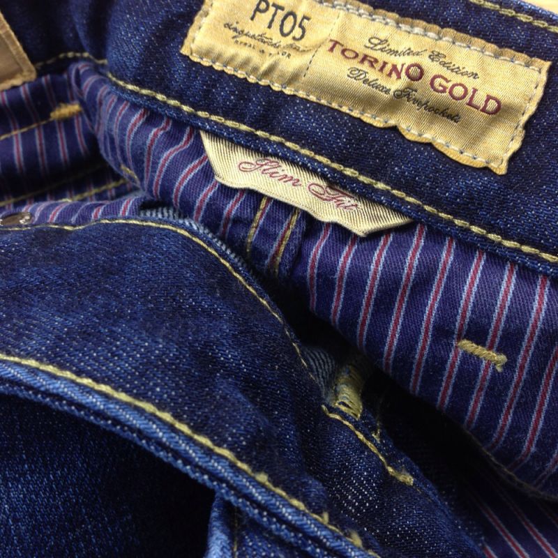 Nur bei EDWARD COPPER in Reutlingen: PT05 Torino Gold Selvage Jeans , Limited Edition. Weltweit gibts nur 1000 Stück. Wir haben die Nummern 0195, 0212, 0213, 0238 und 0066! - Edward Copper - Reutlingen- Bild 3