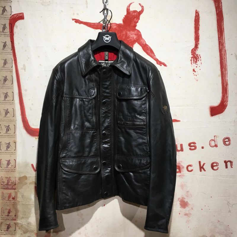 matchless. Kensington ( Terminator) jacket, antique black leather, EUR 1529,- - Kentaurus Pferdelederjacken - Köln- Bild 1