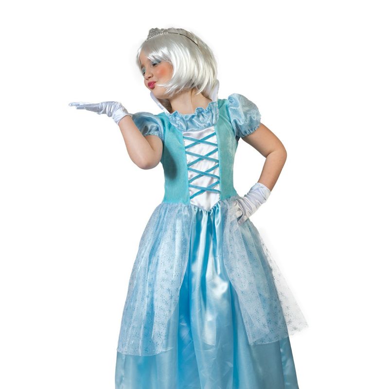 eiskoenigin-jasmina-kind<br>
Das einteilige, bodenlange Kleid ist in hellblauen Tönen gehalten,mit kleinen blauen Puffärmeln<br>
Home/Kostüme/Märchen & Traumwelten/Kinder<br>
[http://www.pierros.de/produkt/eiskoenigin-jasmina-kind, jetzt auf Pierros.de kaufen]  - Pierros Kinderkostüme - Mayen- Bild 1
