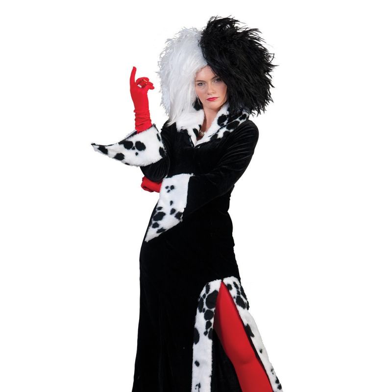 dalmatiner-lady<br>
Kleid und Muff in schwarz weiß
<br>
Home/Kostüme/Tierkostüme/Damen<br>
[http://www.pierros.de/produkt/dalmatiner-lady, jetzt auf Pierros.de kaufen]  - Pierro's Tierkostüme - Mayen- Bild 1
