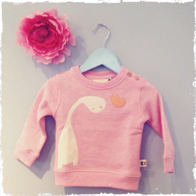 Biobaumwollsweatshirt für kleine Girls ab 6 Monaten!  - gagamu Shop - Stuttgart- Bild 1