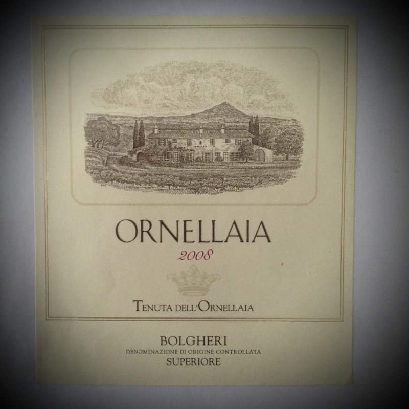 Ornellaia 2008 (Toscana) - Ristorante Etrusca - Köln- Bild 1
