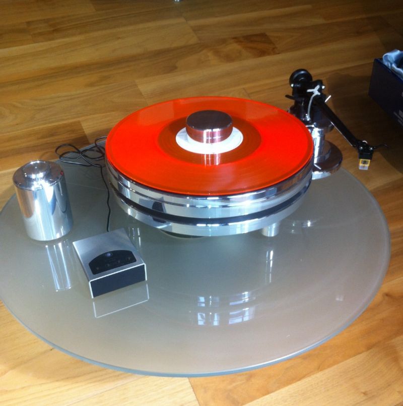 Acoustic Solid 111 Metall inkl. Tonabnehmer.  Nagaoka, rega, ortofon, pro-ject, Second Hand Vinyl 
In Augsburg, Bayern, Schwaben - Pit's Record Store - Augsburg- Bild 1