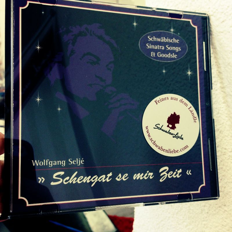 Der schwäbische Frank Sinatra - Wolfgang Selje bei der SchwabenLiebe - Musik CD exklusiv bei uns erhältlich - was für ein schönes Stuttgarter Geschenk!  - SchwabenLiebe - Stuttgart- Bild 3