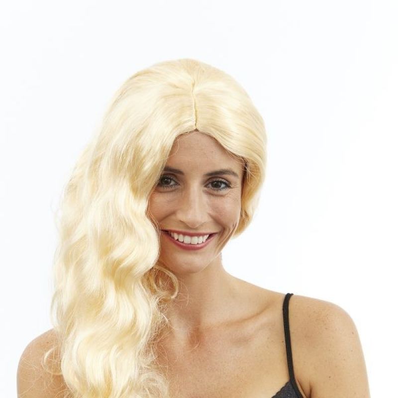 peruecke-enya<br>
Zaubere dir mit dieser blonden Perücke eine prächtige Mähne! Hiermit ist deine karnevalistische Verwandlung perfekt. Material: Kunsthaar
<br>
Home/Accessoires/Perücken & Bärte<br>
[http://www.pierros.de/produkt/peruecke-enya, jetzt auf Pierros.de kaufen]  - Pierros Perücken - Mayen- Bild 1
