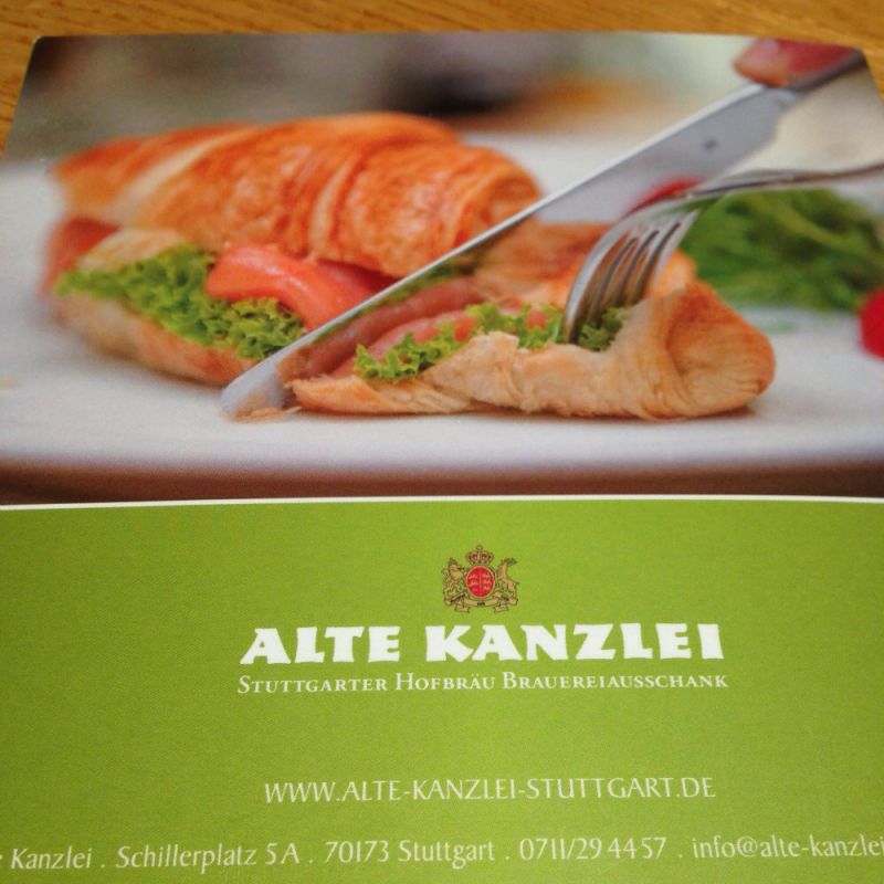 FRÜHSTÜCK - ALTE KANZLEI - Alte Kanzlei - Stuttgart- Bild 4
