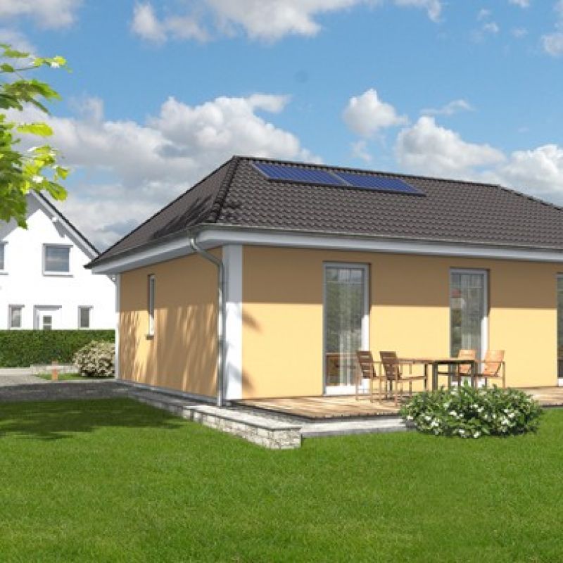 Ihr Partner im Saarland für Einfamilienhaus:
Haustyp: BUNGALOW  78qm - Town & Country AM Traumhaus GmbH - Neunkirchen/Saar- Bild 1
