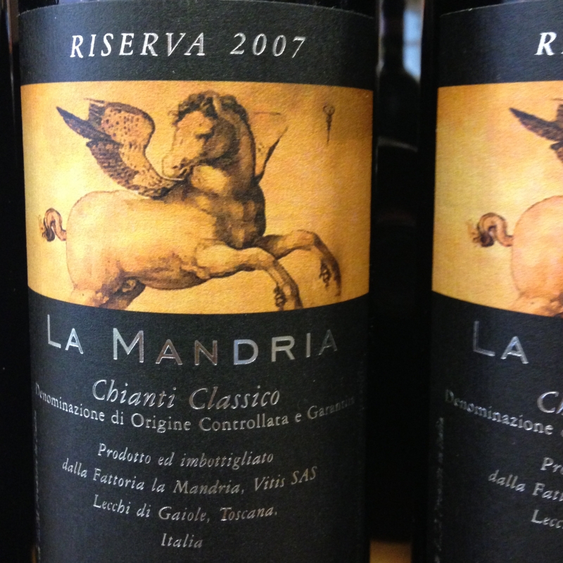 Chianti Classico LA MANDRIA RISERVA 2007 - K&M Confiserie<br>Kaffee ● Tee ● Wein - Fellbach- Bild 1