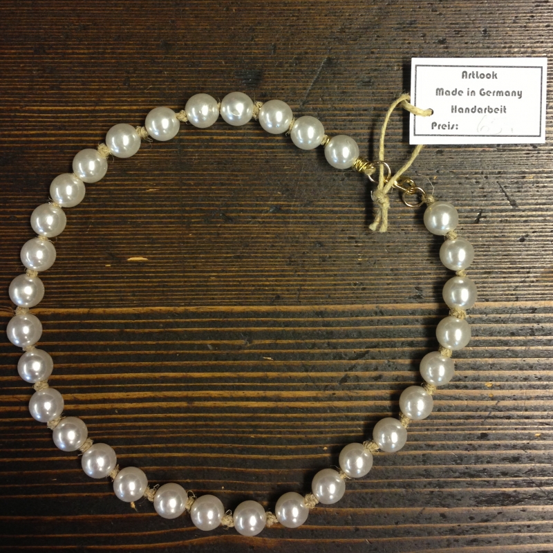 Perlenkette Artlook Made in Germany Handarbeit - HÜTTL CANNSTATTER.80 - Fellbach- Bild 1
