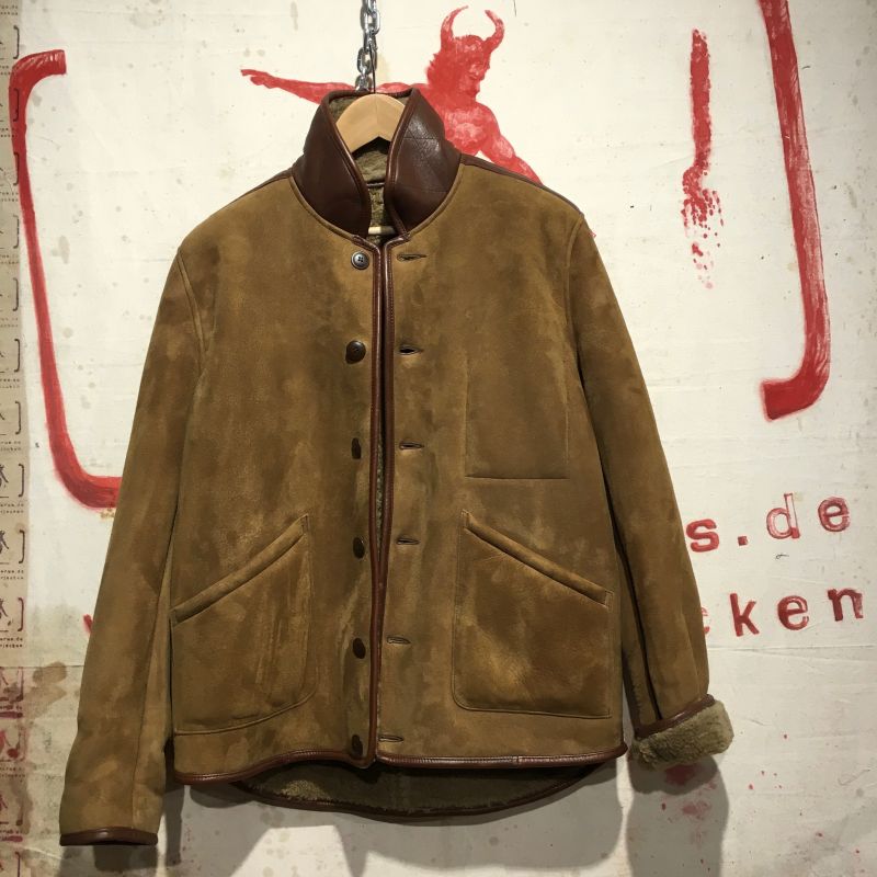 YMC, London: sheepskin jacket tan, M - L - XL, € 1200,- - Kentaurus Pferdelederjacken - Köln- Bild 1
