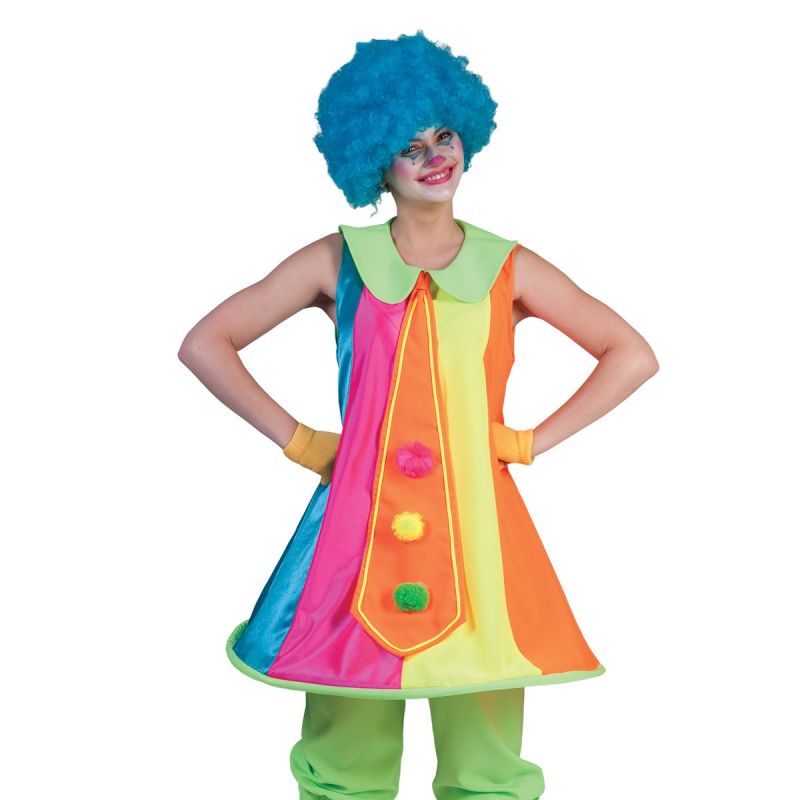 clown-dame-happy-volume<br>
100% Polyester, Kleid, Krawatte, Hose
<br>
Home/Gruppen/Clowns/Herren<br>
[http://www.pierros.de/produkt/clown-dame-happy-volume, jetzt auf Pierros.de kaufen]  - PIERRO'S in Frechen - Frechen- Bild 1