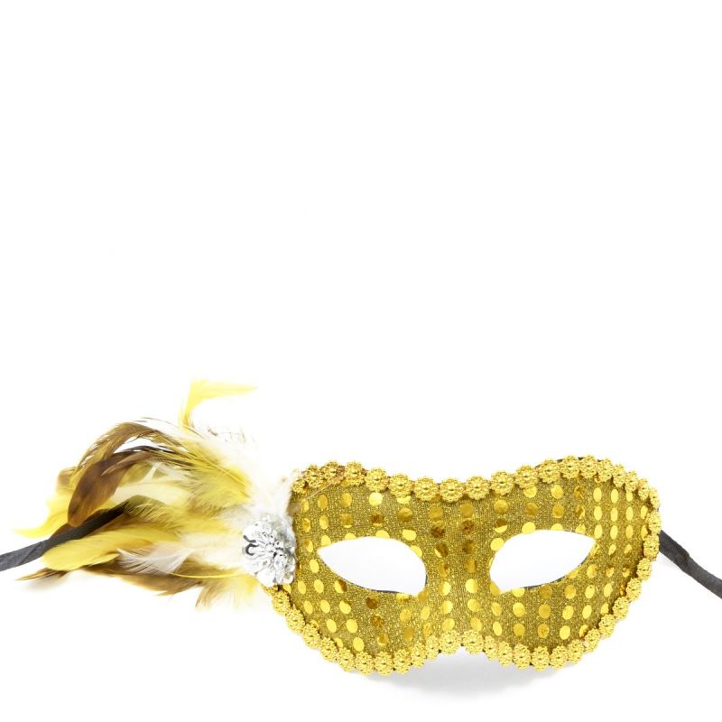 maske-giulia<br>
Venezianische Maske in gold mit Pailetten
<br>
Home/Accessoires/Masken<br>
[http://www.pierros.de/produkt/maske-giulia, jetzt auf Pierros.de kaufen]  - Pierro's Karnevalsmasken - Mayen- Bild 1