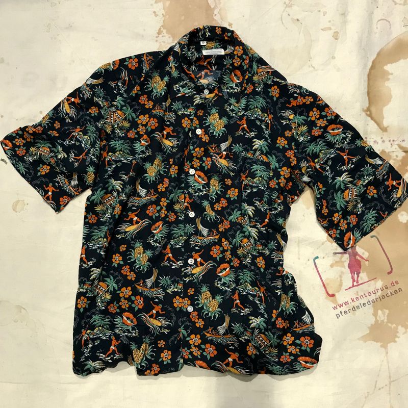 Salvatore Piccolo: hawaii-shirt 100% Viscose, Gr. 39 bis 46, EUR 230,-. Endless summer.... - Kentaurus Pferdelederjacken - Köln- Bild 1