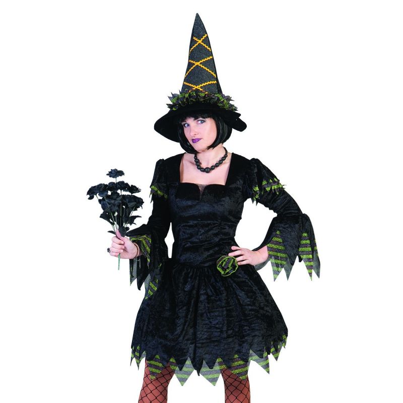 hexe-baba<br>
 Dieses magische Hexenkostüm für Damen wird auch garantiert ohne jeglichen Hexenspruch begeistern.

Unser sexy Damenkostüm als Hexe Baba besteht aus einem taillierten Kleid
<br>
Home/Kostüme/Halloween/Damen<br>
[http://www.pierros.de/produkt/hexe-baba, jetzt auf Pierros.de kaufen]  - Pierro's Halloweenkostüme - Mayen- Bild 1