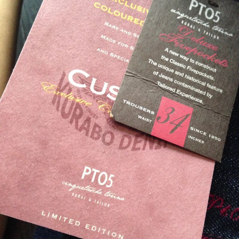 Die PT05 Jeans in Kurabo Denim aus Japan ist im EDWARD COPPER Concept Store in Reutlingen eingetroffen. - Edward Copper - Reutlingen- Bild 2