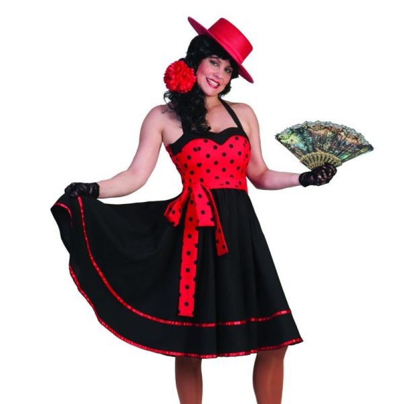 spanierin-gracia<br>
Kostüm „Spanierin Gracia“ besteht aus einem wunderschönen Kleid mit angenähtem Band an der Taille, das sich individuell binden lässt
<br>
Home/Kostüme/Nationen/Damen<br>
[http://www.pierros.de/produkt/spanierin-gracia, jetzt auf Pierros.de kaufen]  - PIERRO'S in Mayen - Mayen- Bild 1