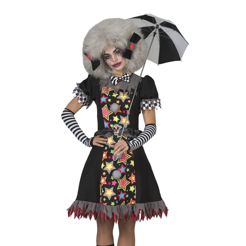 carnevil-clown-dame<br>
Kleid 
<br>
Home/Kostüme/Halloween/Damen<br>
[http://www.pierros.de/produkt/carnevil-clown-dame, jetzt auf Pierros.de kaufen]  - Pierro's Halloweenkostüme - Mayen- Bild 1
