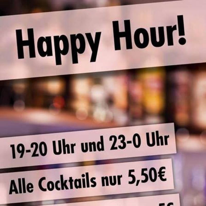 Happy Hour! 19-20 Uhr und 23-0 Uhr Alle alkoholischen Cocktails nur 5,50€.
Alkoholfreie mur 5,00€ - Mamo Lounge - Augsburg- Bild 2