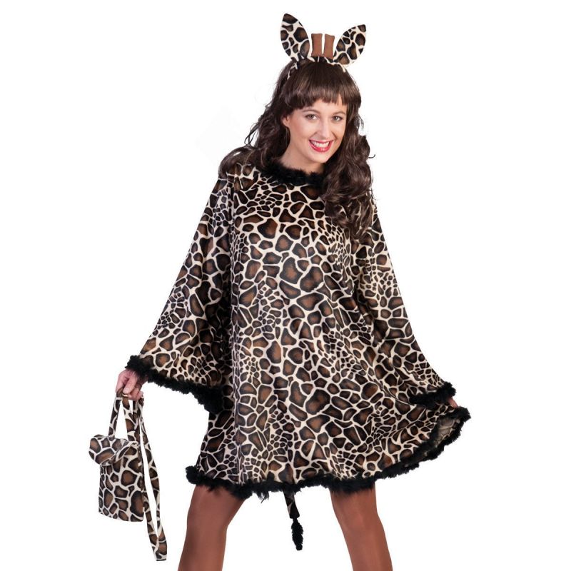 giraffen-dame-kianga<br>
Kleid 100% Polyester mit Griraffen Print und Haarreif
<br>
Home/Kostüme/Tierkostüme/Damen<br>
[http://www.pierros.de/produkt/giraffen-dame-kianga, jetzt auf Pierros.de kaufen]  - Pierro's Tierkostüme - Mayen- Bild 1