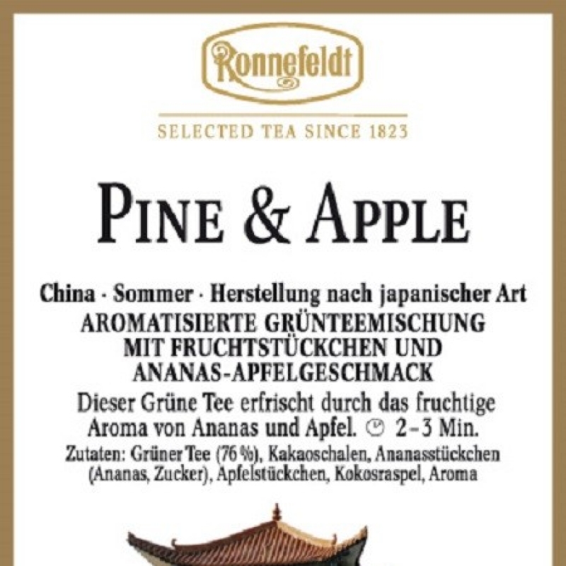 Aromatisierter Grüner Tee

Die Liste ist nicht vollständig - bitte schauen Sie im Geschäft vorbei. - Teefachgeschäft - Karlsruhe- Bild 11