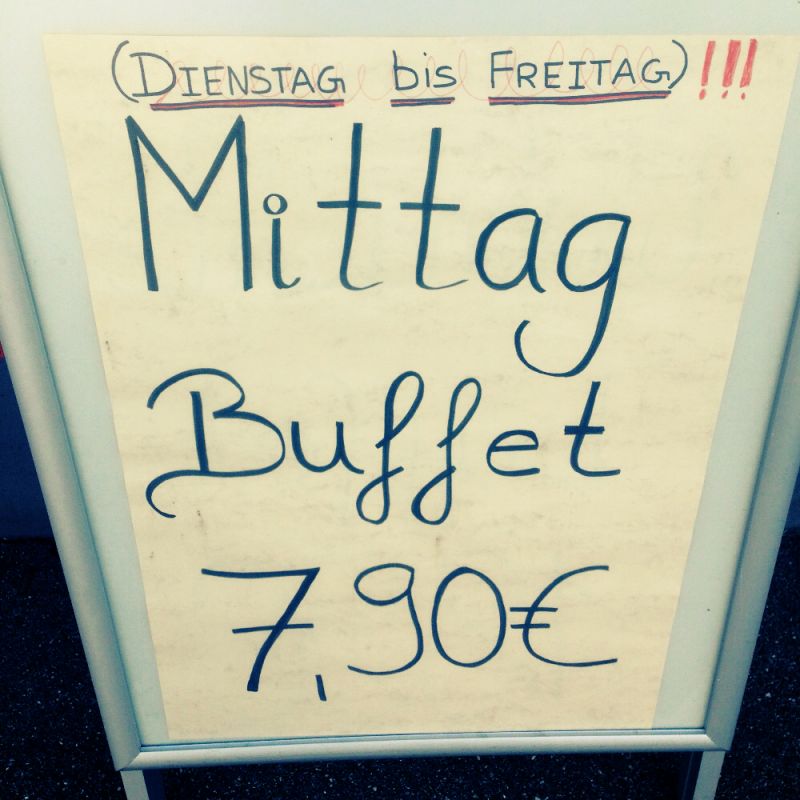 Mittagsbuffet 7,90€ - Restaurant Suriya - Ludwigsburg