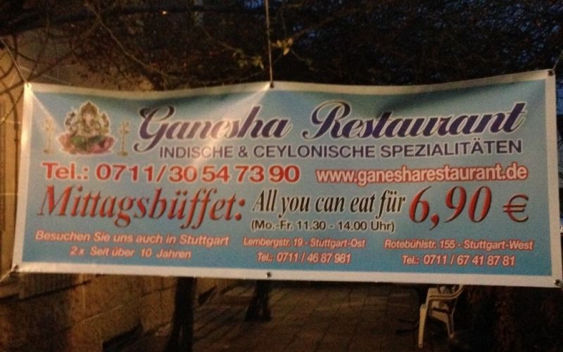Foto 8 von Restaurant Ganesha Fellbach in Fellbach