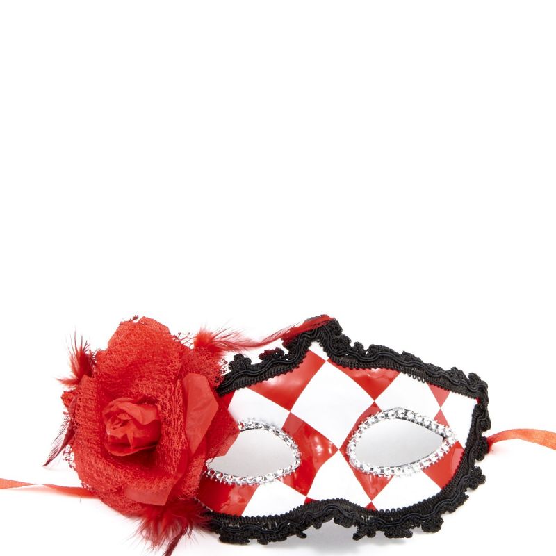 maske-ilaria-rot-weiss<br>
Venizianische Maske in schwarz, weiß und Rot mit Federn
<br>
Home/Accessoires/Masken<br>
[http://www.pierros.de/produkt/maske-ilaria-rot-weiss, jetzt auf Pierros.de kaufen]  - Pierro's Karnevalsmasken - Mayen