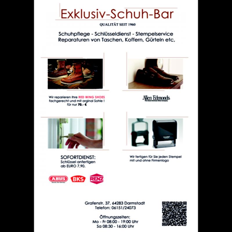 Eintrag #15266 - Exklusiv-Schuh-Bar - Darmstadt