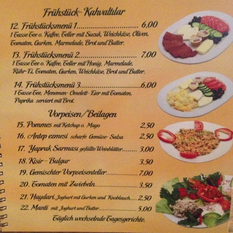Frühstück und Vorspeisen - Lokanta Hassom - Darmstadt