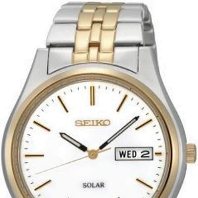 Uhr Edelstahlarmband bicolor

SEIKO Solar Uhr - Modell SNE032P1 - Juwelier Charming - Schwetzingen