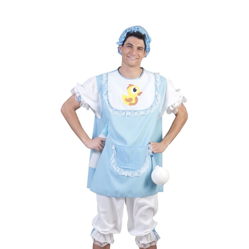 baby-tammi-blau<br>
Ach ist er nicht süß, der kleine Racker? In diesem schnuckeligen Babykostüm werden Sie an Karneval garantiert geknuddelt und geherzt. Das Kostüm besteht aus Pumphose, Oberteil und Kappe in den Babyfarben weiß und hellblau.
<br>
Home/Kostüme/Berufe/Herren<br>
[http://www.pierros.de/produkt/baby-tammi-blau, jetzt auf Pierros.de kaufen]  - PIERRO'S in Mayen - Mayen