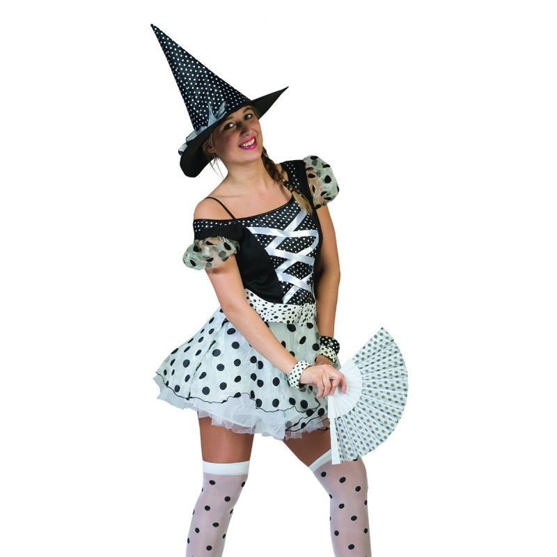 hexe-verbena<br>
Kleid mit Hut in schwarz und weiß
<br>
Home/Kostüme/Halloween/Damen<br>
[http://www.pierros.de/produkt/hexe-verbena, jetzt auf Pierros.de kaufen]  - Pierro's Halloweenkostüme - Mayen