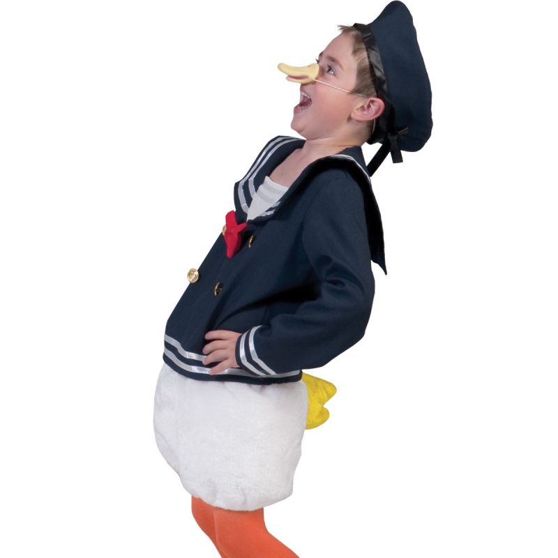 blaue-ente-kind<br>
Entenkostüm besteht aus einem blau-weißen Oberteil, einer weißen Hose und gelben Entenfüßen
<br>
Home/Kostüme/Märchen & Traumwelten/Kinder<br>
[http://www.pierros.de/produkt/blaue-ente-kind, jetzt auf Pierros.de kaufen]  - Pierros Kinderkostüme - Mayen