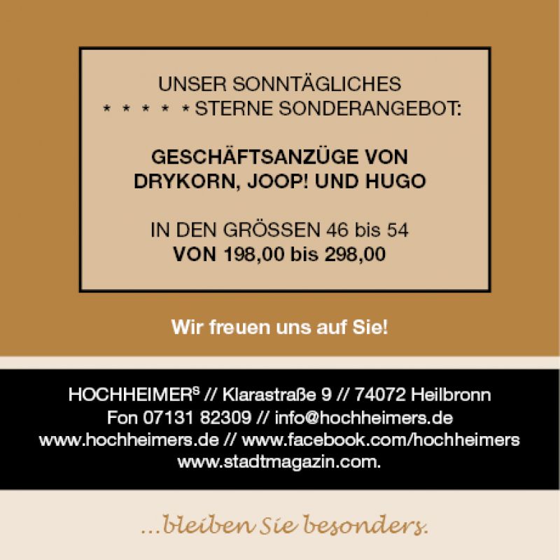 Eintrag #7974 - Hochheimer's - Heilbronn