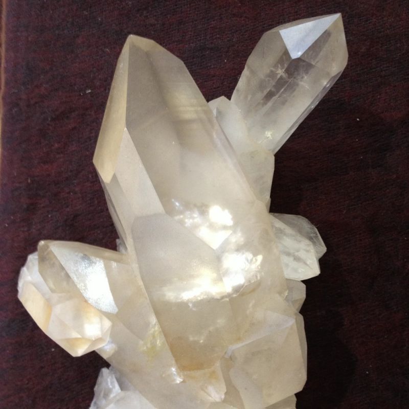 Kristall Bergkristallgruppe aus Minas Gerais, Brasilien, ca. 30cm - Steinkreis Mineralien & Gesundheit - Stuttgart