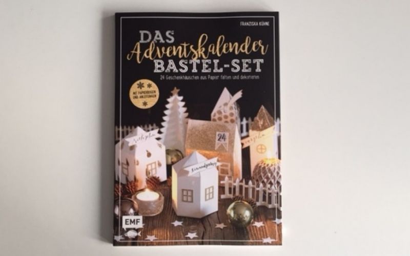 Das Adventskalender Bastel-Set aud dem EMF Verlag / Christine Pittermann
