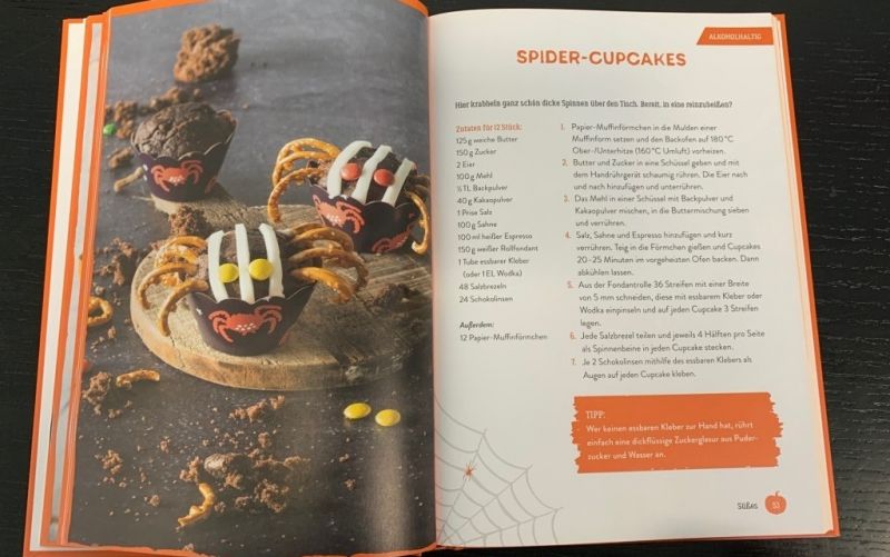 Süsses oder Saures / Das Halloween Kochbuch / Patrick Rosenthal