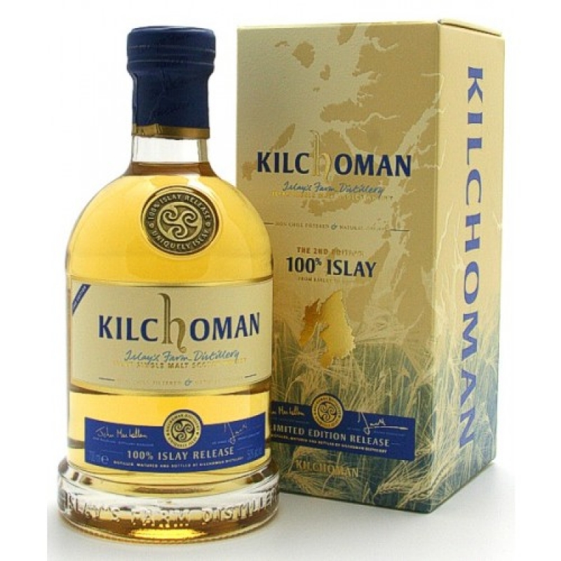 Kilchoman 100% Islay Release - Second Edition - Islay Single Malt Scotch Whisky - Brühler Whiskyhaus - Brühl