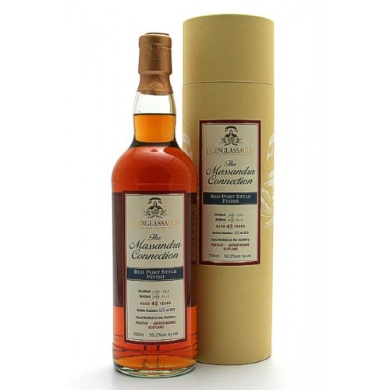 Glenglassaugh 45 Jahre - Red Port Style Finish - The Massandra Connection - Highland Single Malt Scotch Whisky - Brühler Whiskyhaus - Brühl