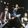 Entertainment auf der Bühne von den Scorpions